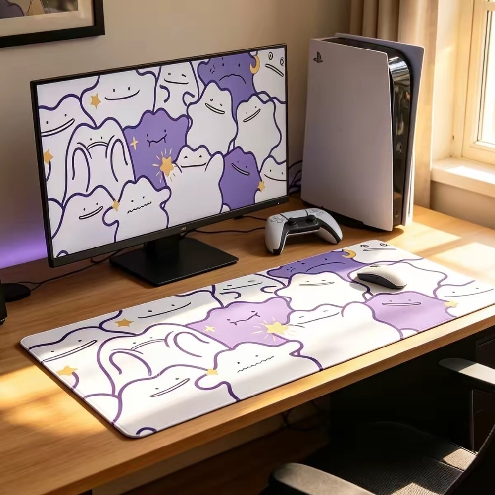 Gaming Accessories Decor - لوحة ماوس بوكيمون ديتو، بساط لسطح