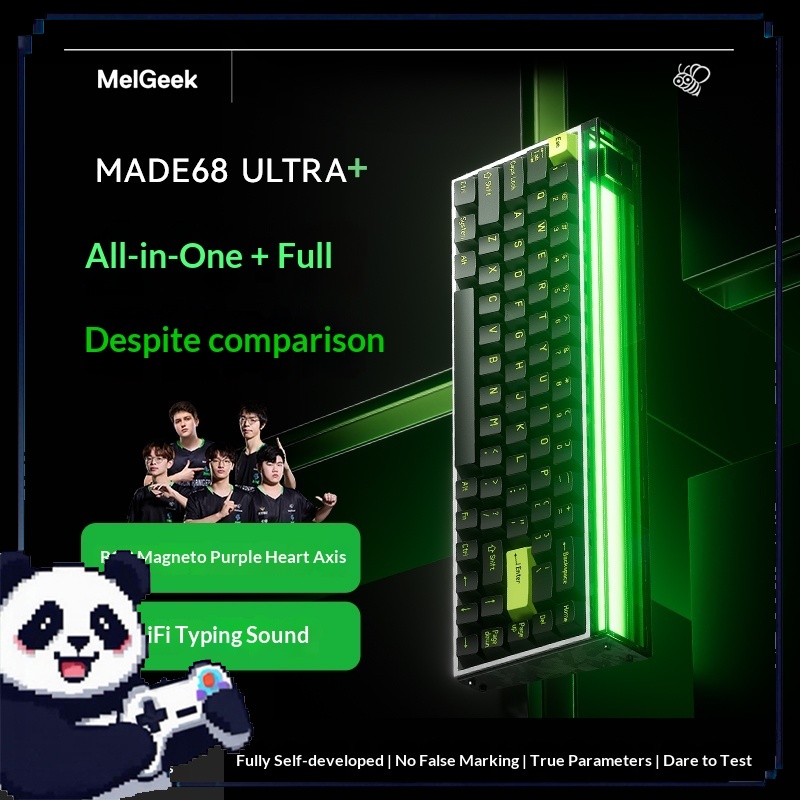 Gaming Accessories For Valorant - MelGeek MADE68UItra + لوحة مفاتيح ألعاب