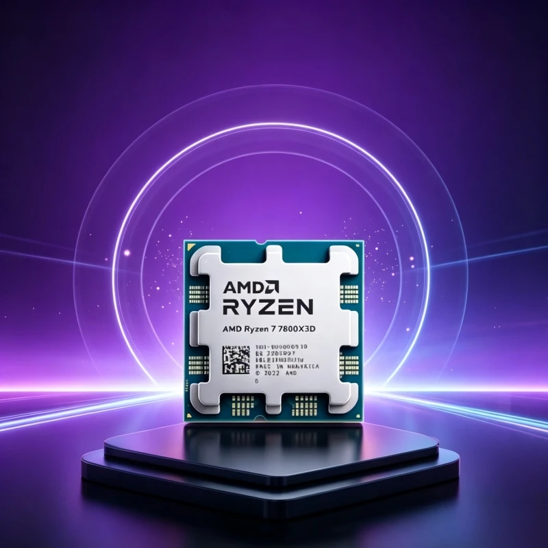 Amd Cpu Ryzen 7 - معالج AMD Ryzen 7 7800X3D للألعاب،