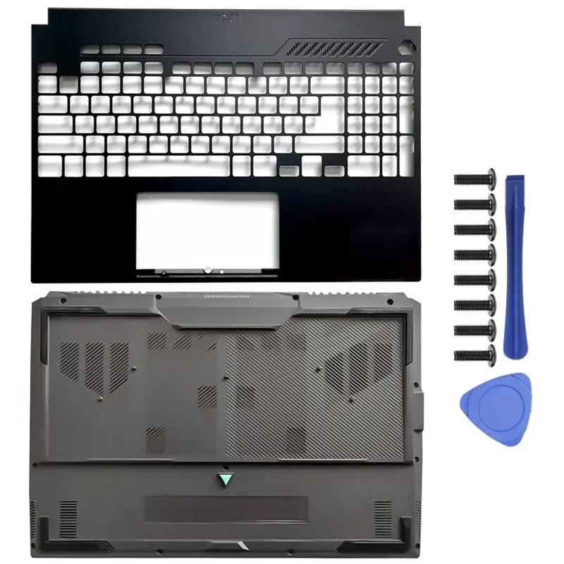 Gaming Accessories Asus - غطاء خلفي لشاشة الكمبيوتر المحمول/إطار أمامي/مسند