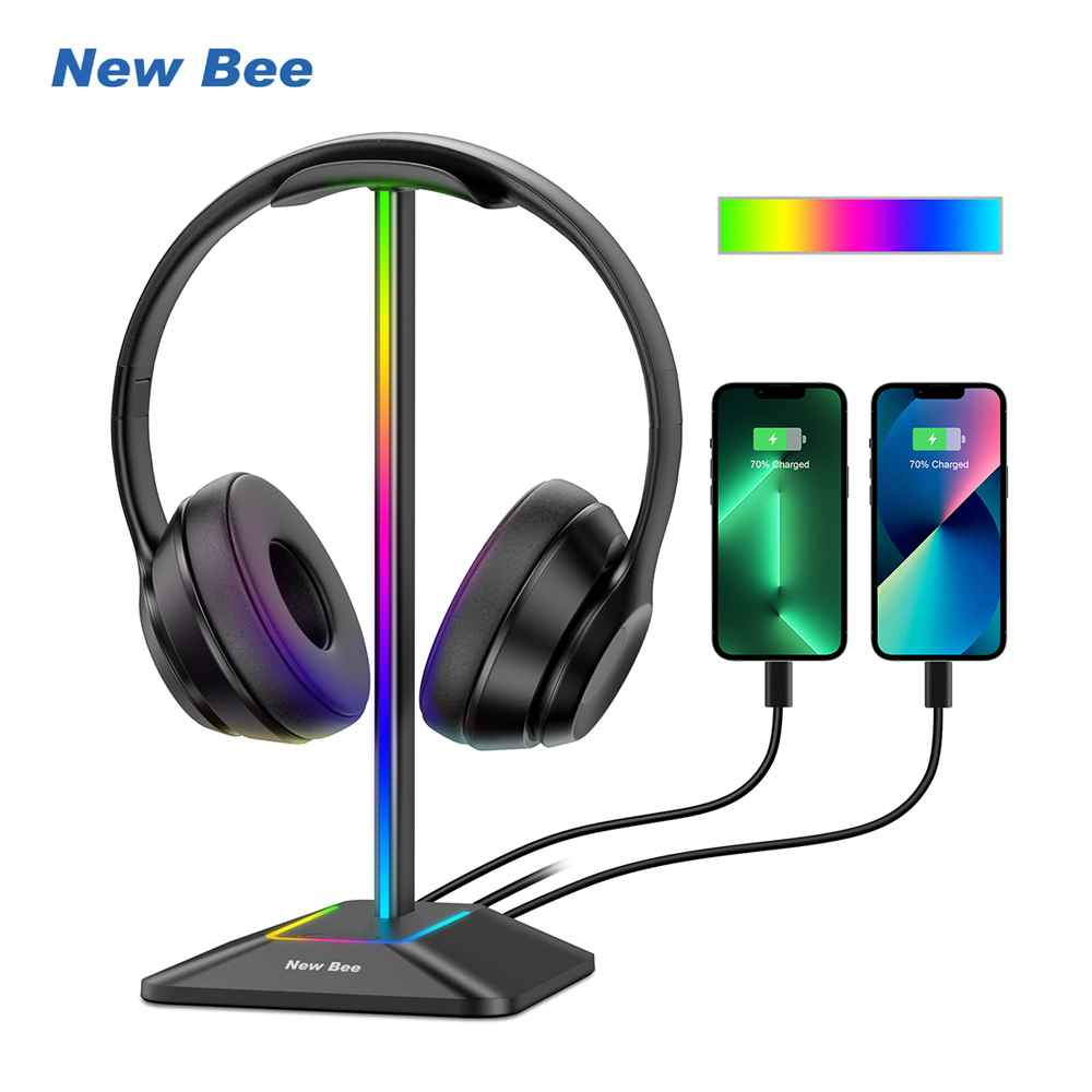 جديد Bee Z8 RGB سماعات حامل حا - مراجعة Gaming Accessories Sale وسعره