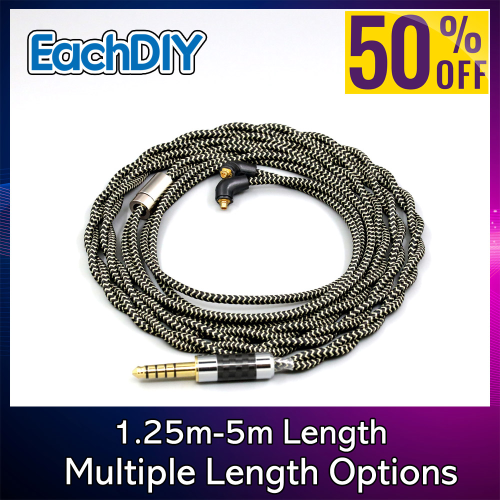 كابل سماعات أذن مزدوج النواة ب - مراجعة Cable Sleeve Braided وسعره