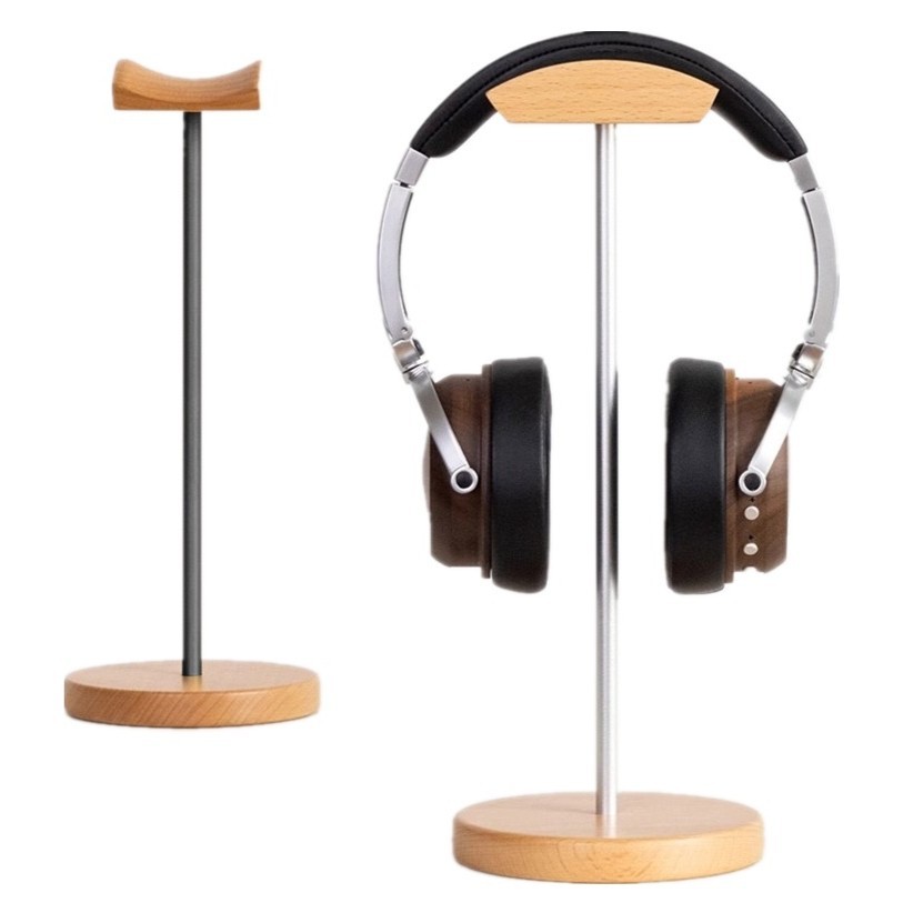 حامل سماعات رأس من خشب الجوز ا - مراجعة Gaming Accessories Sale وسعره