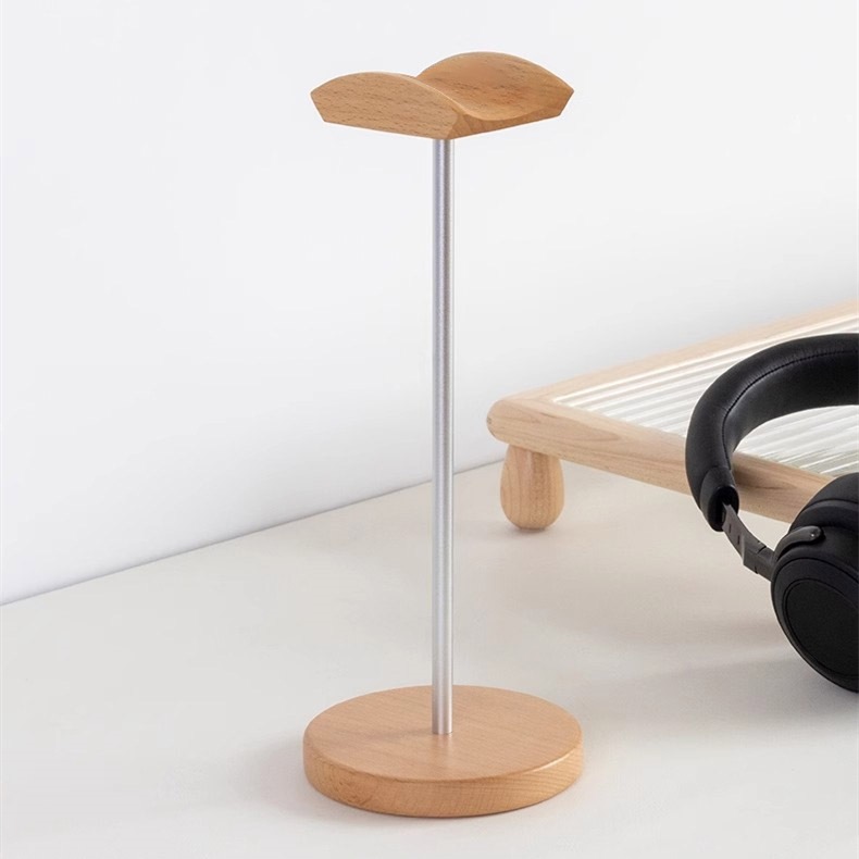 حامل سماعات رأس من خشب الجوز ا - مراجعة Gaming Accessories Sale وسعره