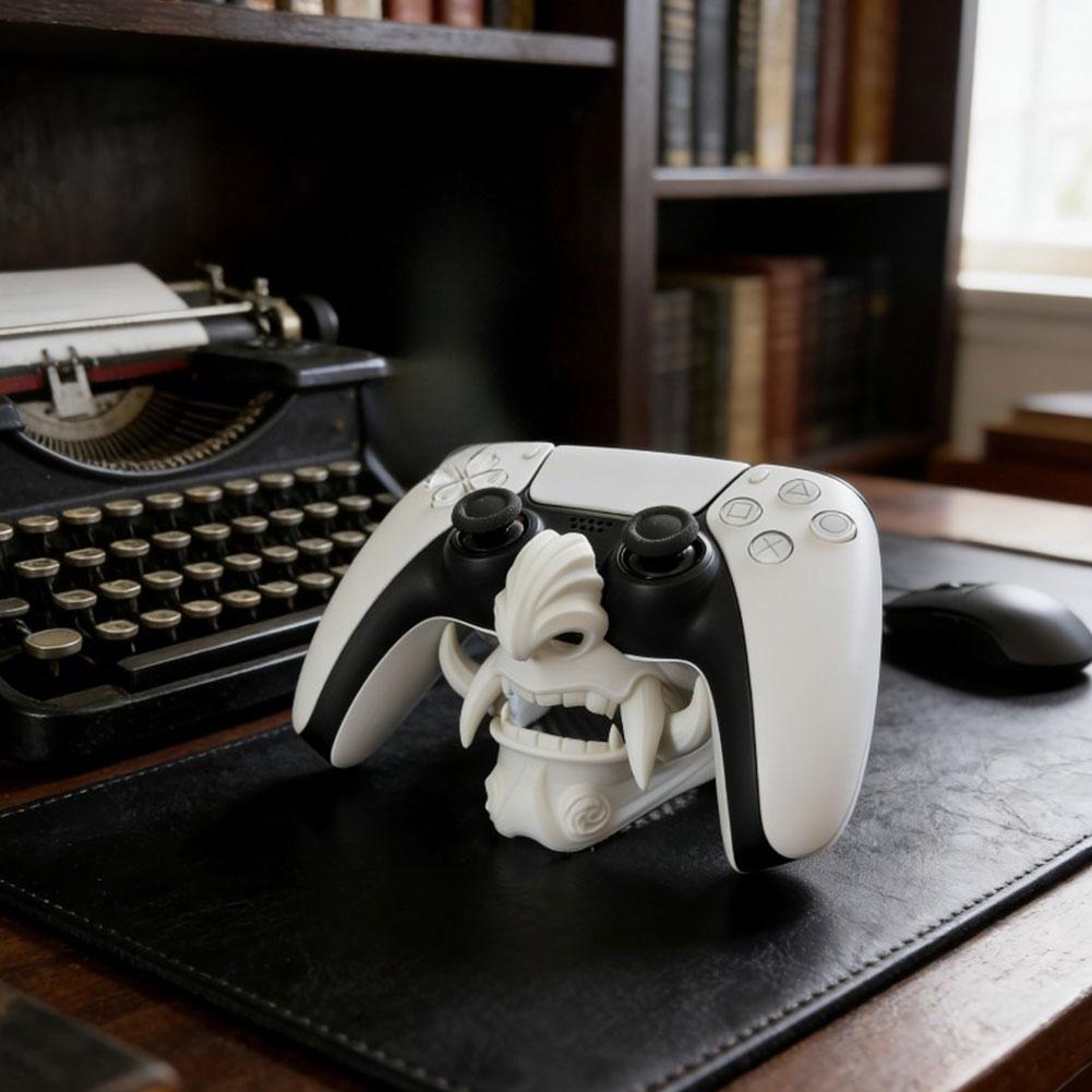 حامل تحكم لجهاز PS5 على شكل قن - مراجعة Gaming Accessories Bedroom وسعره