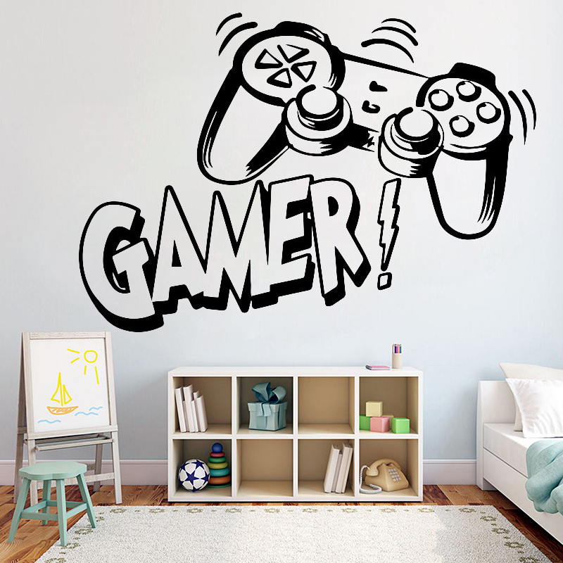الجدار ملصق للأطفال غرفة لعبة  - مراجعة Gaming Accessories Wallpaper وسعره