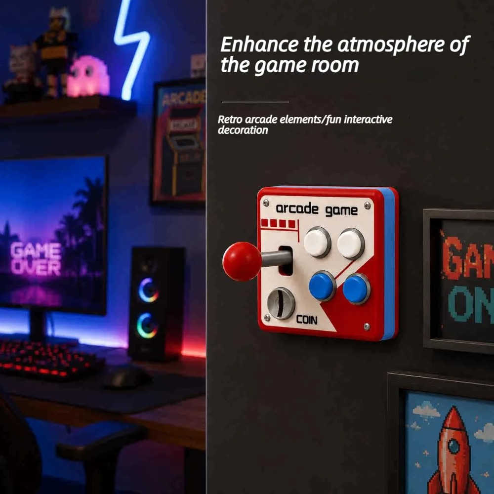 غطاء لوحة تحكم ألعاب الأركيد ب - مراجعة Gaming Accessories Bedroom وسعره