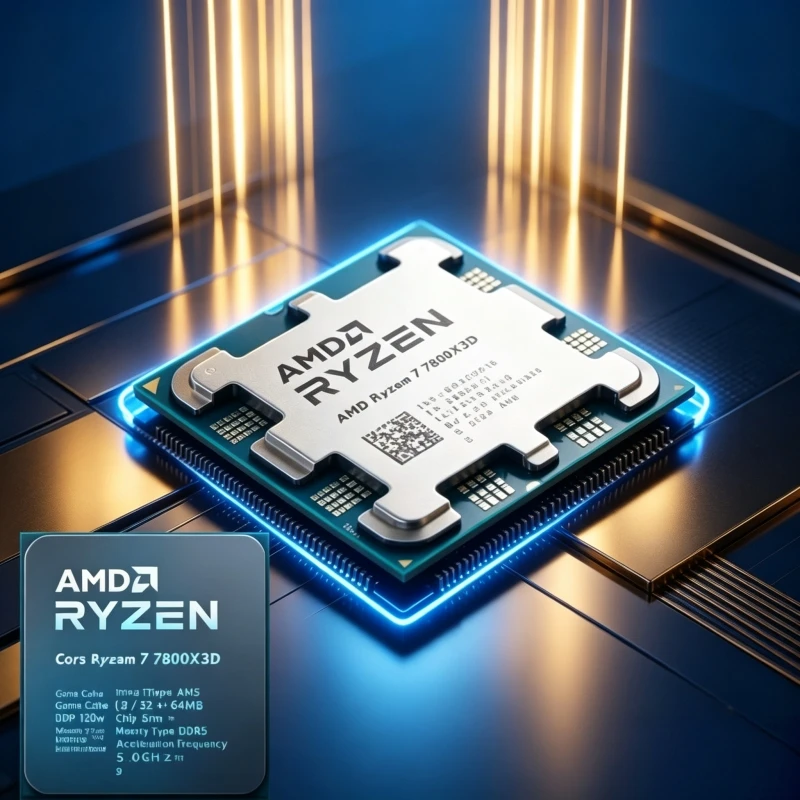 معالج AMD Ryzen 7 7800X3D، 8 ن - مراجعة Amd Cpu Ryzen 7 وسعره