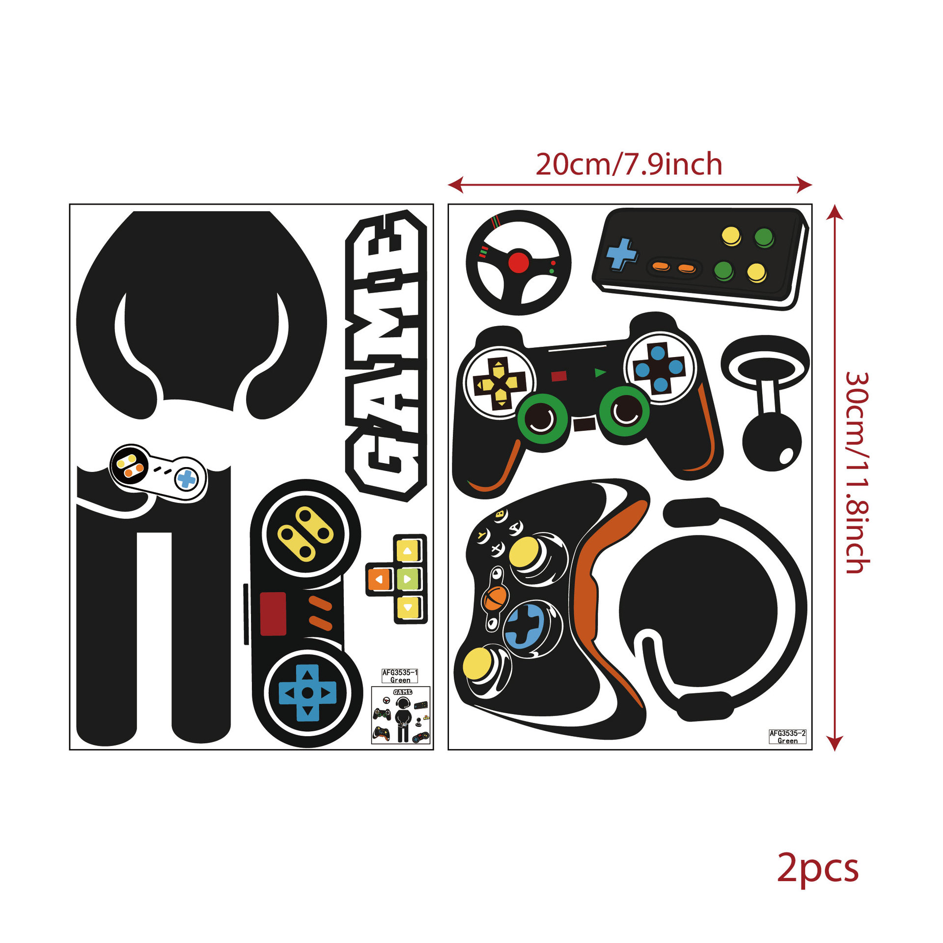 مقبض اللعبة منطقة الألعاب ملصق - مراجعة Gaming Accessories Wallpaper وسعره