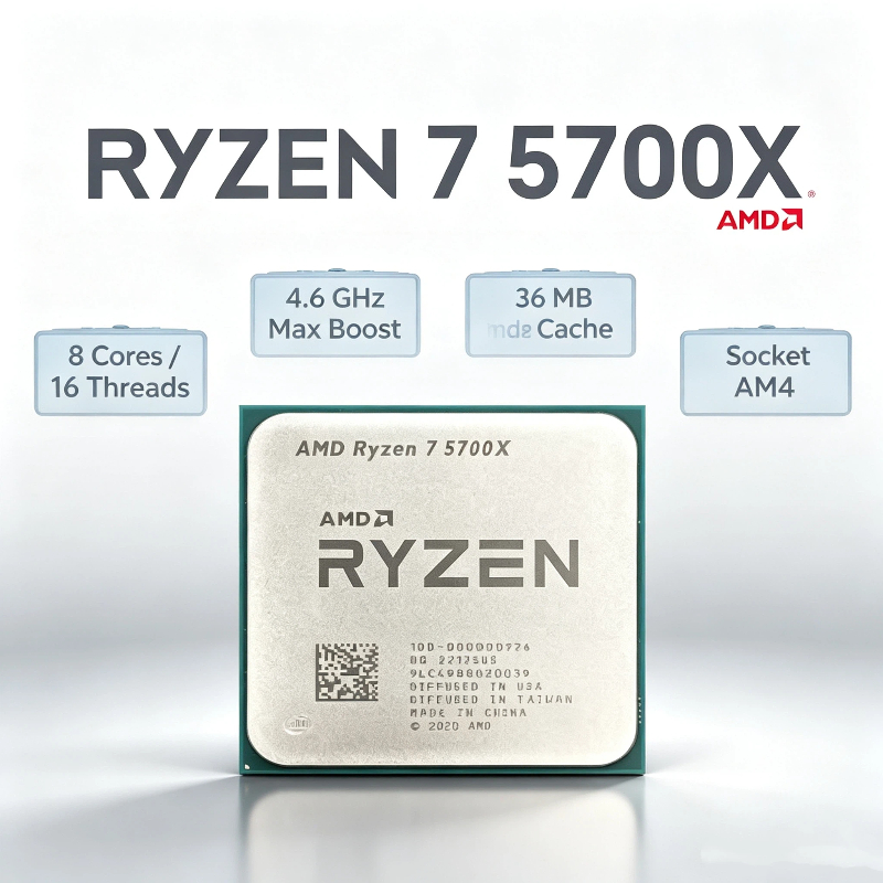 معالج AMD Ryzen 7 5700X للألعا - مراجعة Amd Cpu Ryzen 7 وسعره