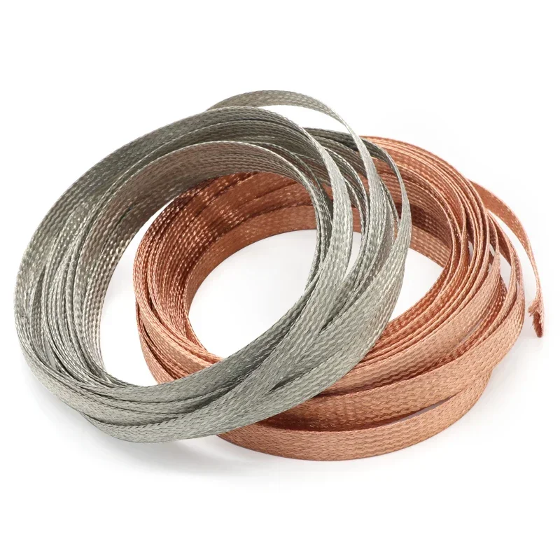 1-20 متر، غلاف نحاسي مجدول مطل - مراجعة Cable Sleeve Braided وسعره