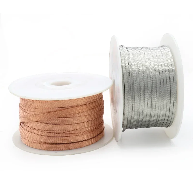 1-20 متر، غلاف نحاسي مجدول مطل - مراجعة Cable Sleeve Braided وسعره