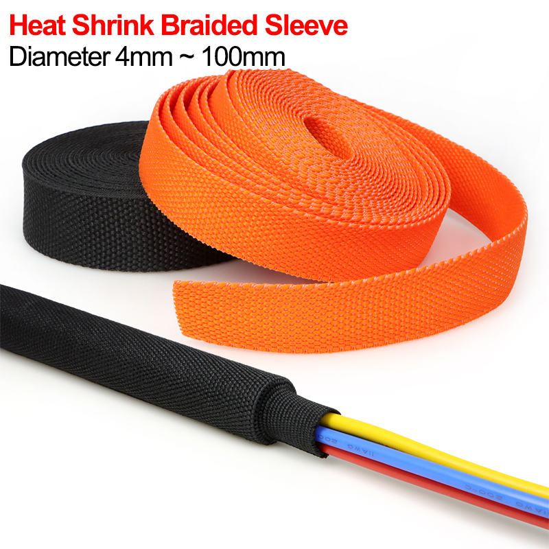 2/5 متر من غلاف الكابلات المضف - مراجعة Cable Sleeve Braided وسعره