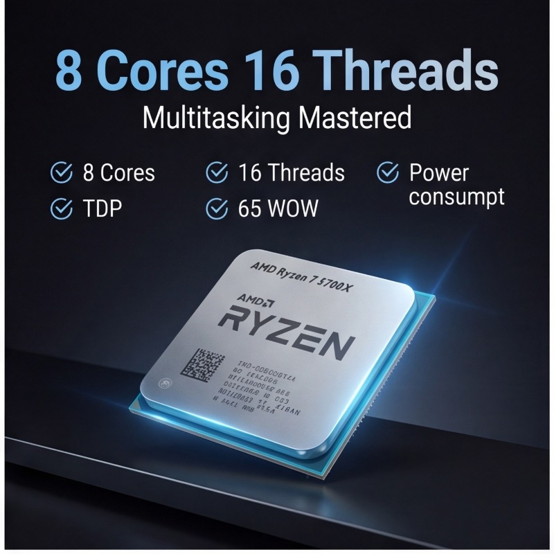 معالج AMD Ryzen 7 5700X بمعمار - مراجعة Amd Cpu Ryzen 7 وسعره