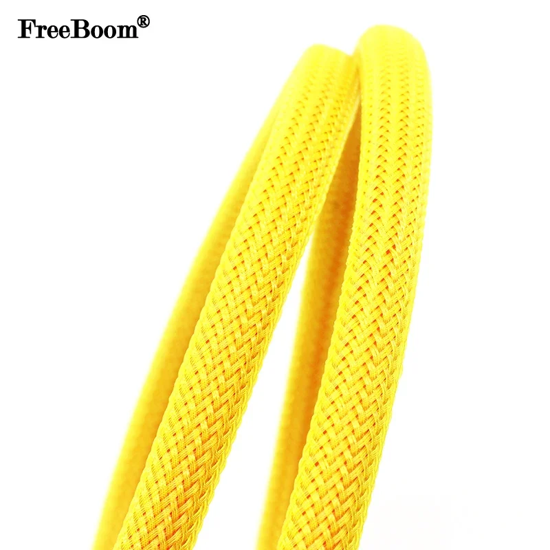 جديلة صفراء للحيوانات الأليفة  - مراجعة Cable Sleeve Braided وسعره