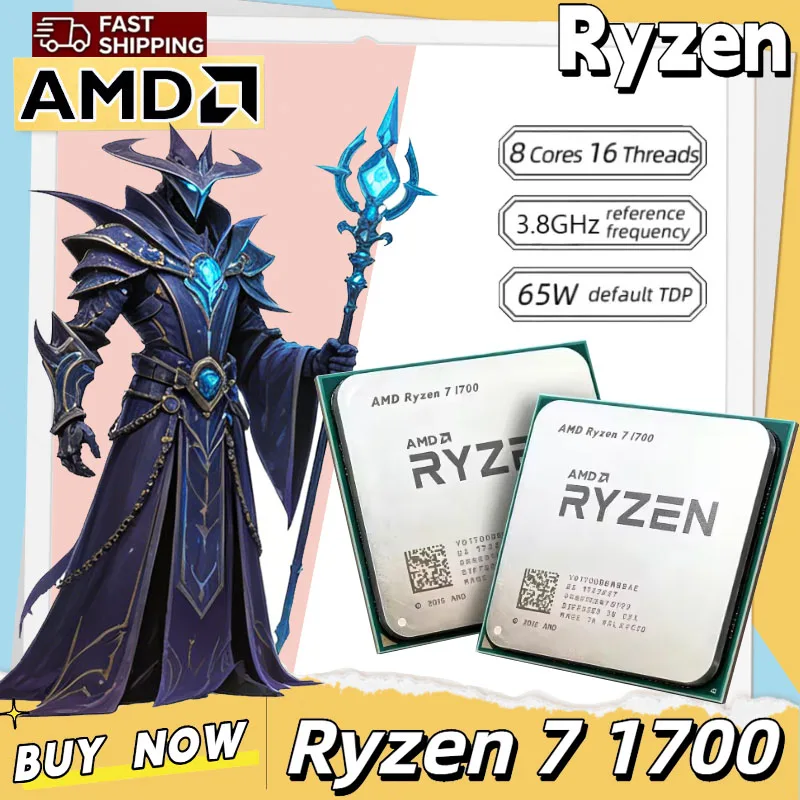 معالج AMD Ryzen 7 1700 بسرعة 3 - مراجعة Amd Cpu Ryzen 7 وسعره