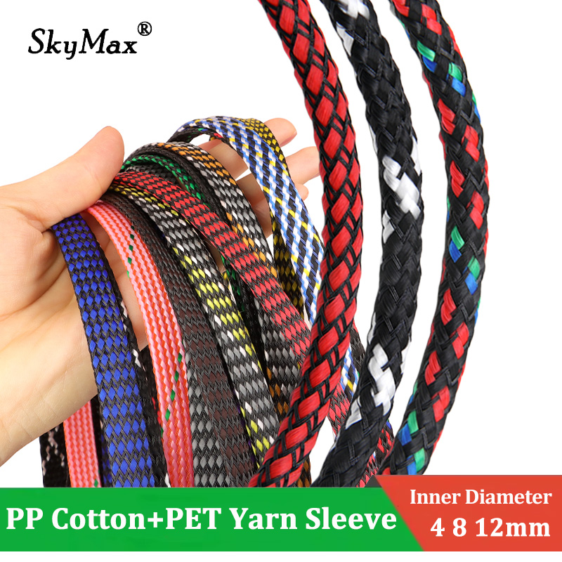 غلاف كابلات من القطن PP وخيوط  - مراجعة Cable Sleeve Braided وسعره