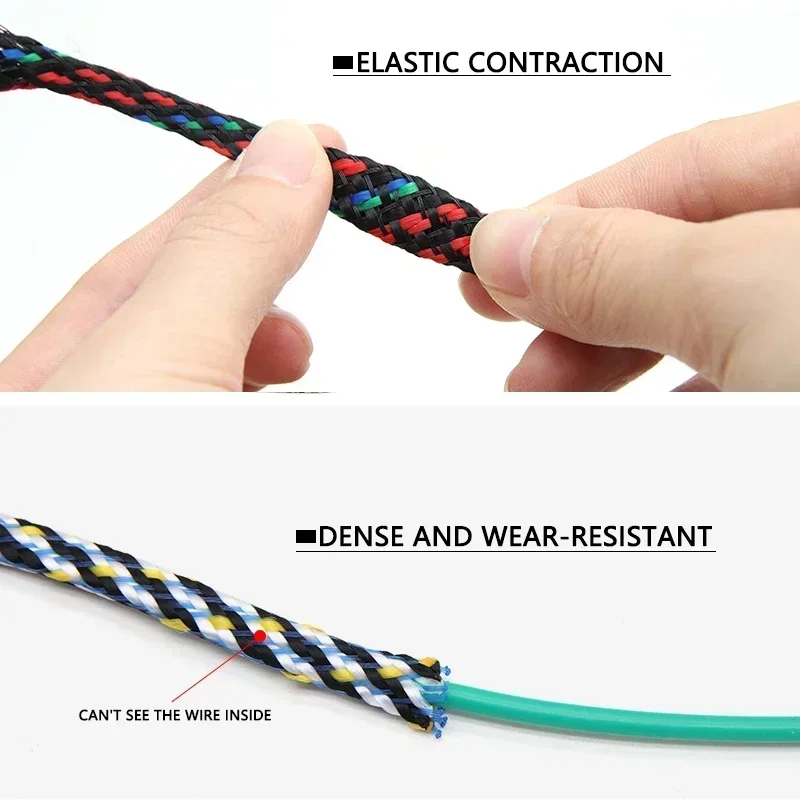 غلاف كابلات من القطن PP وخيوط  - مراجعة Cable Sleeve Braided وسعره