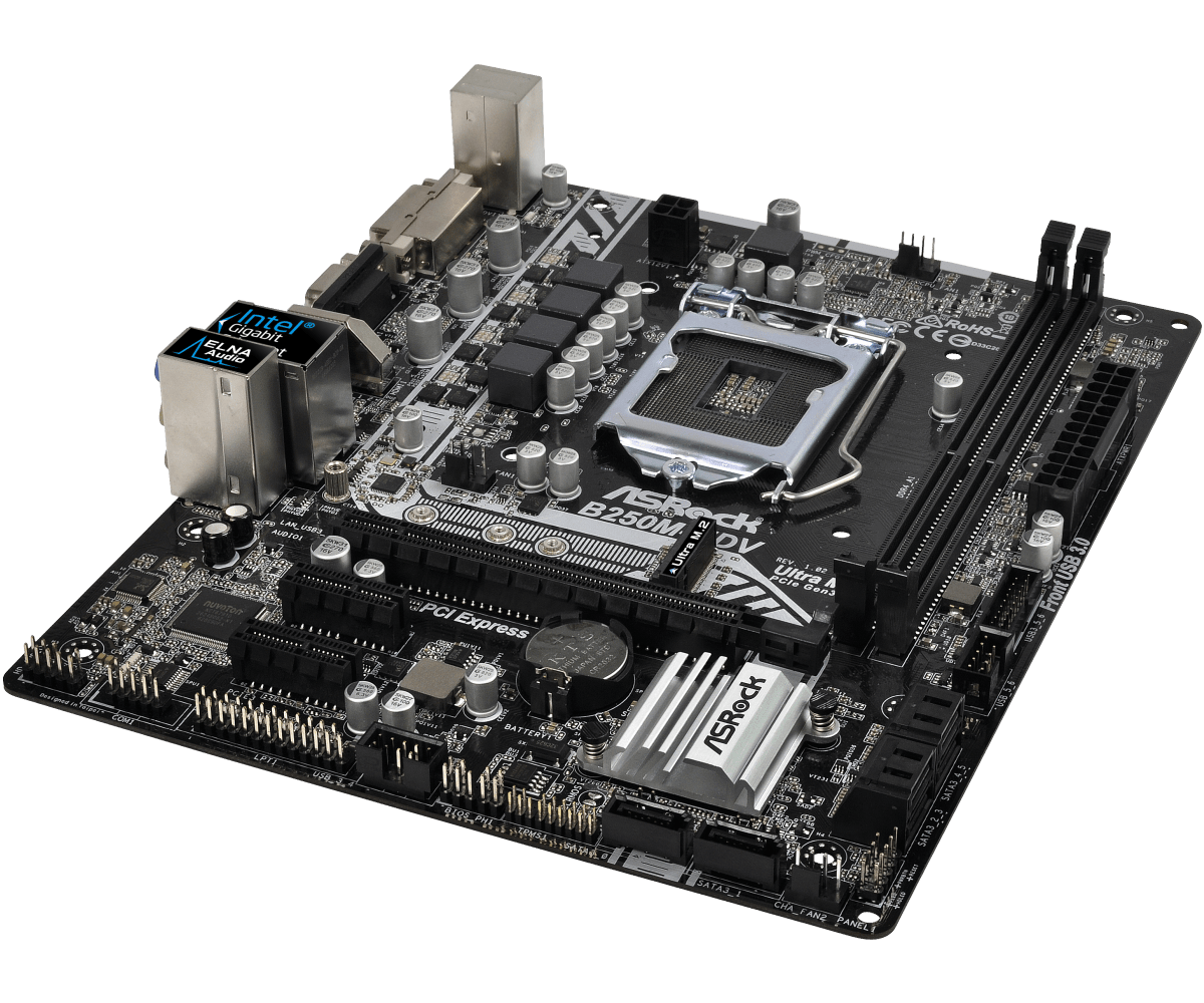 لوحة أم ASRock B250M-HDV، مقبس - مراجعة Intel Cpu Core I5 وسعره